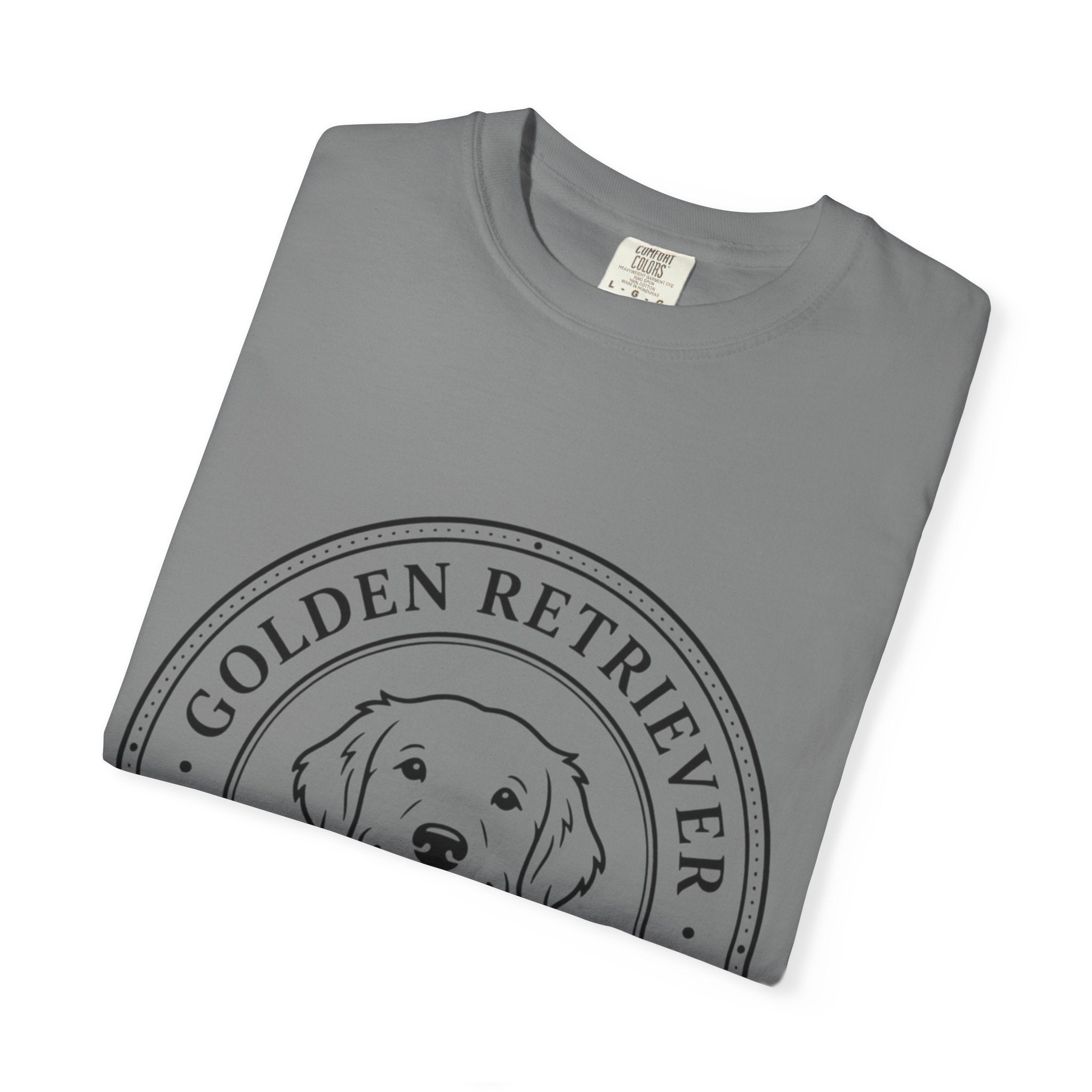 Vintage Golden Retriever Athletic Club T-Shirt, Retro Dog  Mom tee, Premium Comfort Colors.
