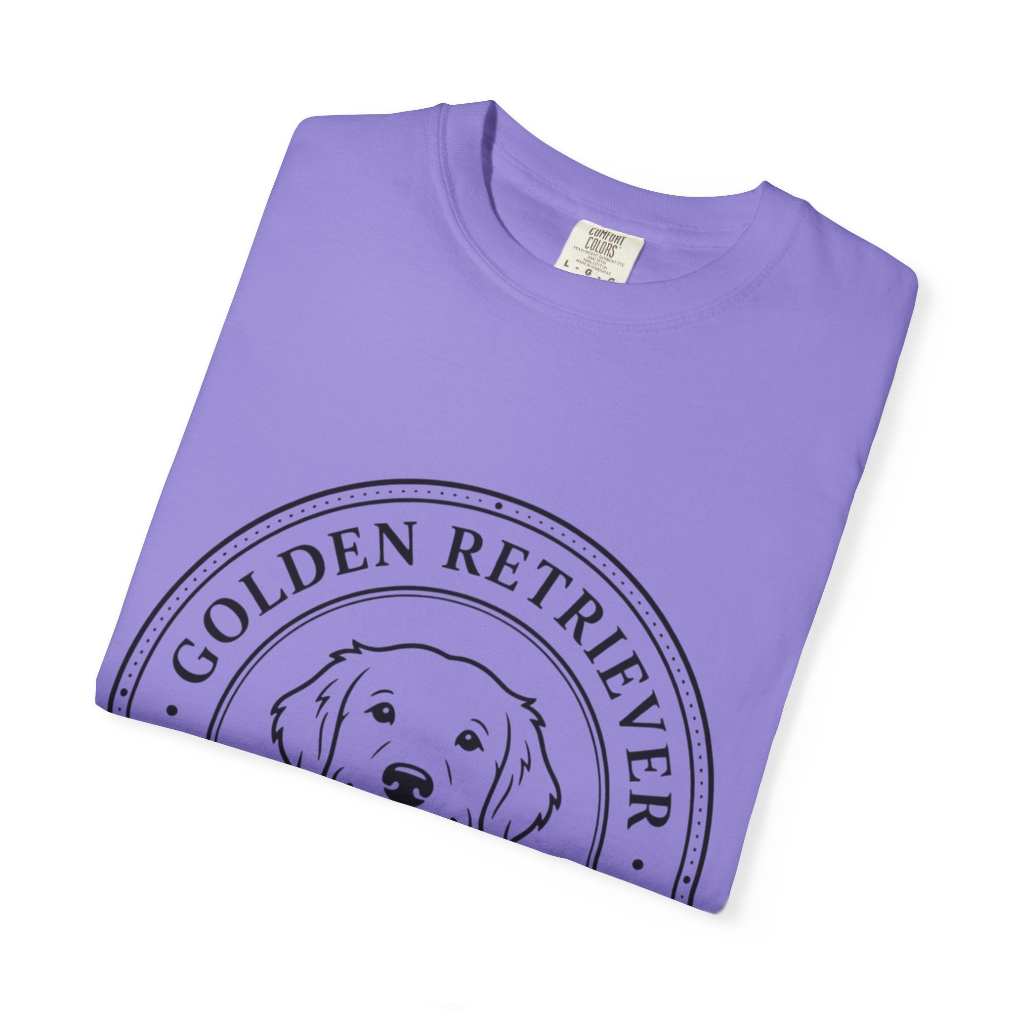 Vintage Golden Retriever Athletic Club T-Shirt, Retro Dog  Mom tee, Premium Comfort Colors.