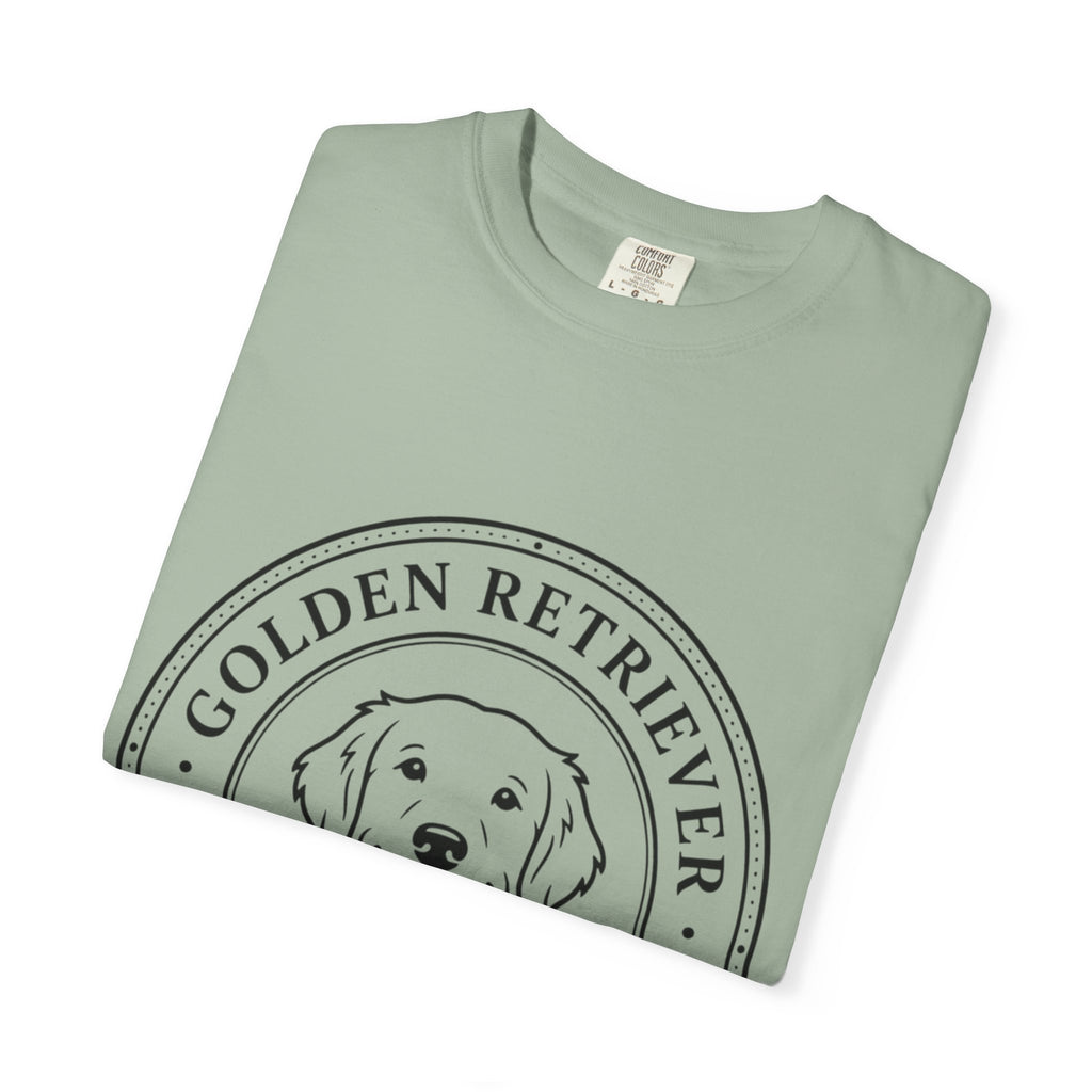 Vintage Golden Retriever Athletic Club T-Shirt, Retro Dog  Mom tee, Premium Comfort Colors.